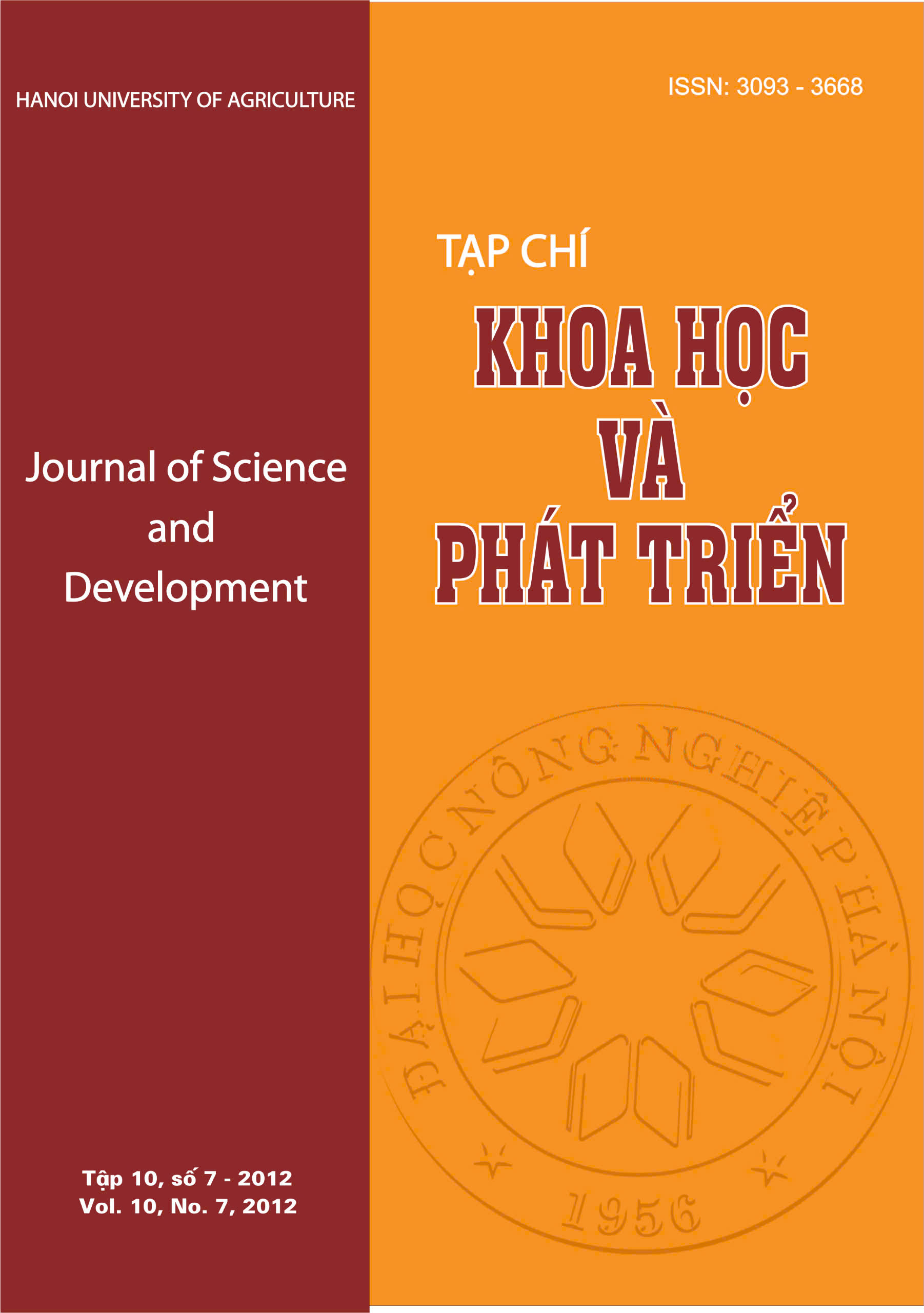 					Xem Tập 10 Số 7 (2012)
				